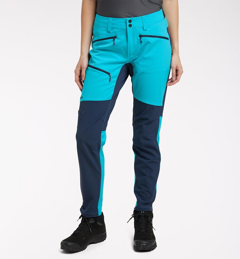 Haglöfs Womens Rugged Flex Hiking Pants Dark Blue New Zealand 52908VYPF